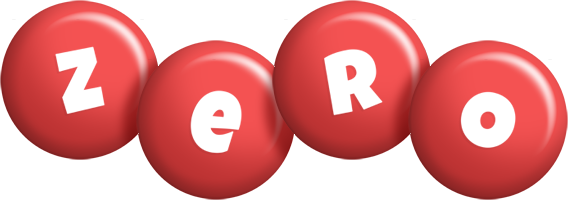Zero candy-red logo