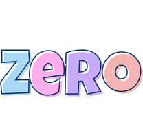 Zero pastel logo