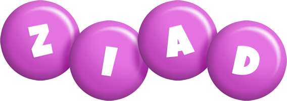 Ziad candy-purple logo
