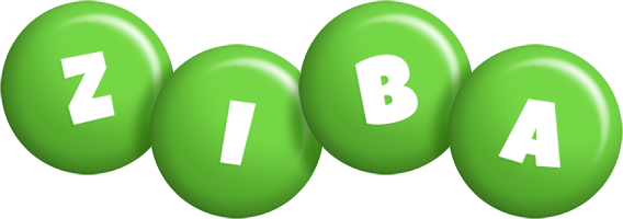 Ziba candy-green logo