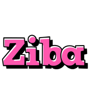 Ziba girlish logo