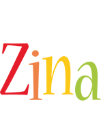 Zina birthday logo