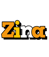 Zina cartoon logo