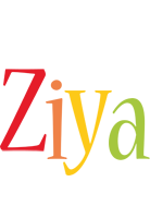 Ziya birthday logo