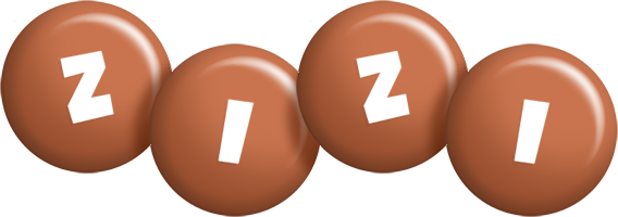 Zizi candy-brown logo