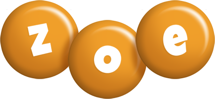 Zoe candy-orange logo