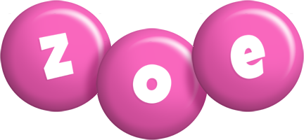 Zoe candy-pink logo