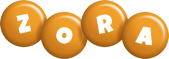 Zora candy-orange logo