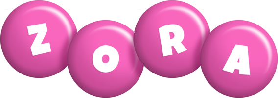 Zora candy-pink logo