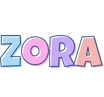 Zora pastel logo