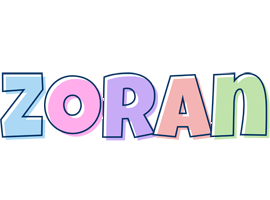 Zoran pastel logo