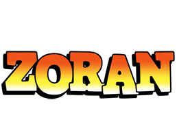 Zoran sunset logo