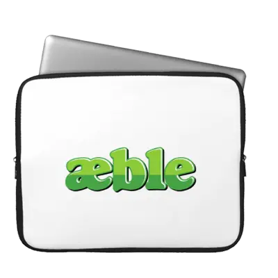ÆBLE logo effect. Colorful text effects in various flavors. Customize your own text here: https://www.textgiraffe.com/logos/apple/