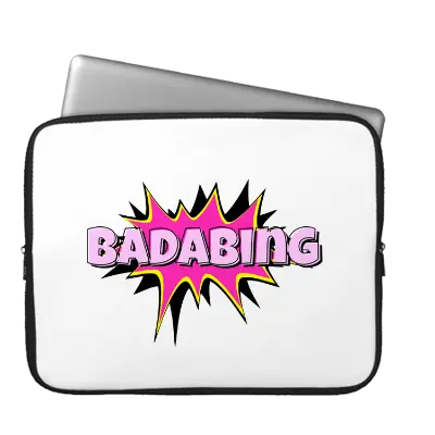BADABING logo effect. Colorful text effects in various flavors. Customize your own text here: https://www.textgiraffe.com/logos/badabing/