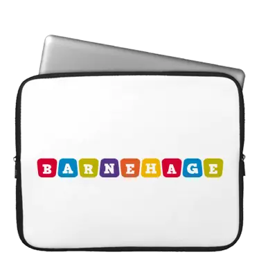 BARNEHAGE logo effect. Colorful text effects in various flavors. Customize your own text here: https://www.textgiraffe.com/logos/daycare/