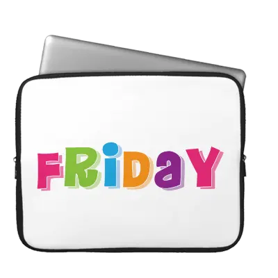 FRIDAY logo effect. Colorful text effects in various flavors. Customize your own text here: https://www.textgiraffe.com/logos/friday/