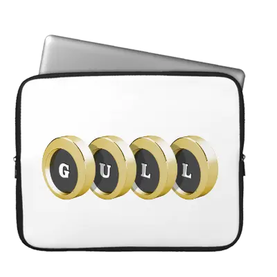 GULL logo effect. Colorful text effects in various flavors. Customize your own text here: https://www.textgiraffe.com/logos/gold/