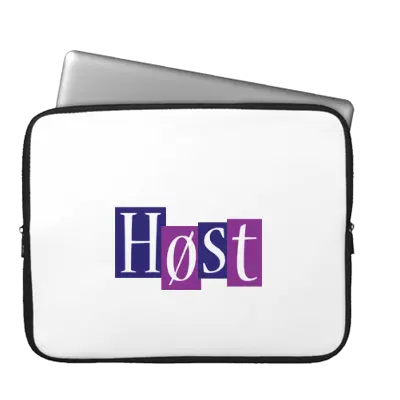 HØST logo effect. Colorful text effects in various flavors. Customize your own text here: https://www.textgiraffe.com/logos/autumn/