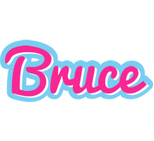 Bruce Logo | Name Logo Generator - Popstar, Love Panda, Cartoon, Soccer