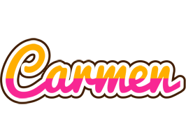 Carmen Logo  Name Logo Generator - Smoothie, Summer 