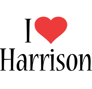 Harrison Logo | Name Logo Generator - I Love, Love Heart ...