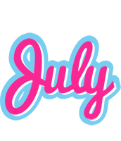 July Logo | Name Logo Generator - Popstar, Love Panda, Cartoon, Soccer ...