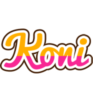 Koni Logo | Name Logo Generator - Smoothie, Summer, Birthday, Kiddo