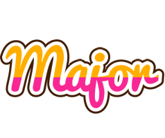 Major Logo | Name Logo Generator - Smoothie, Summer, Birthday, Kiddo, Colors Style