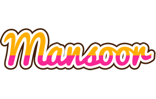 Mansoor Logo Name Logo Generator Smoothie, Summer, Birthday, Kiddo