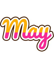 May logo name logo generator smoothie summer birthday kiddo