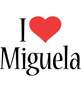 Miguela Logo | Name Logo Generator - I Love, Love Heart, Boots, Friday