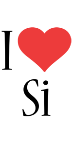 Si Logo | Name Generator - I Love, Love Heart, Friday, Jungle