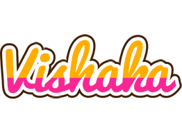 Vishaka Logo Name Logo Generator - Smoothie, Summer, Birthday, Kiddo(04)