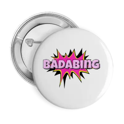 BADABING logo effect. Colorful text effects in various flavors. Customize your own text here: https://www.textgiraffe.com/logos/badabing/