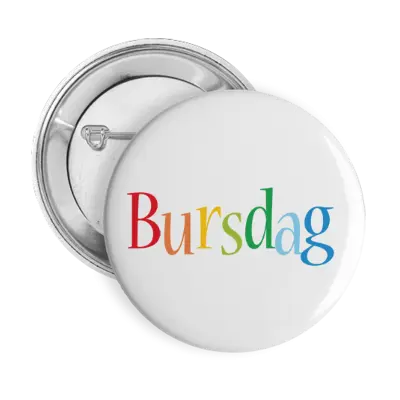 BURSDAG logo effect. Colorful text effects in various flavors. Customize your own text here: https://www.textgiraffe.com/logos/birthday/