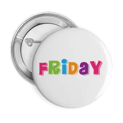 FRIDAY logo effect. Colorful text effects in various flavors. Customize your own text here: https://www.textgiraffe.com/logos/friday/