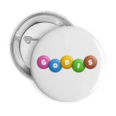 GODIS logo effect. Colorful text effects in various flavors. Customize your own text here: https://www.textgiraffe.com/logos/candy/