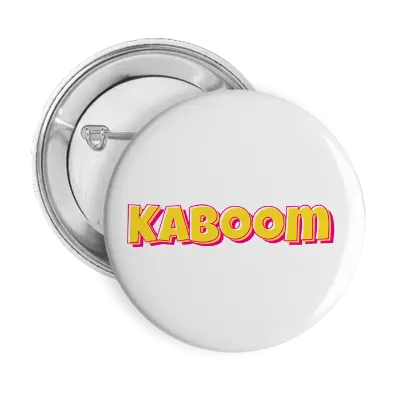 KABOOM logo effect. Colorful text effects in various flavors. Customize your own text here: https://www.textgiraffe.com/logos/kaboom/