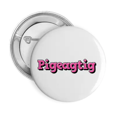 PIGEAGTIG logo effect. Colorful text effects in various flavors. Customize your own text here: https://www.textgiraffe.com/logos/girlish/