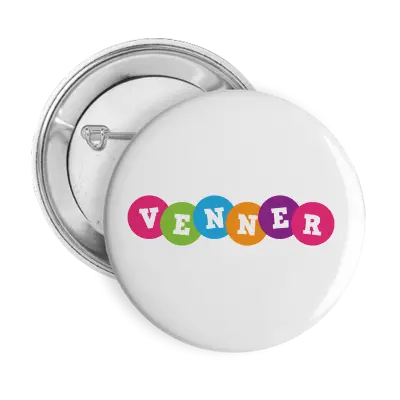 VENNER logo effect. Colorful text effects in various flavors. Customize your own text here: https://www.textgiraffe.com/logos/friends/