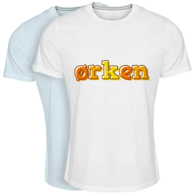 ØRKEN logo effect. Colorful text effects in various flavors. Customize your own text here: https://www.textgiraffe.com/logos/desert/