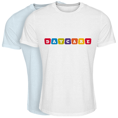 DAYCARE logo effect. Colorful text effects in various flavors. Customize your own text here: https://www.textgiraffe.com/logos/daycare/