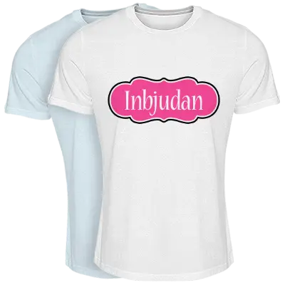 INBJUDAN logo effect. Colorful text effects in various flavors. Customize your own text here: https://www.textgiraffe.com/logos/invitation/