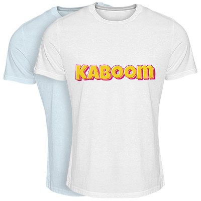 KABOOM logo effect. Colorful text effects in various flavors. Customize your own text here: https://www.textgiraffe.com/logos/kaboom/