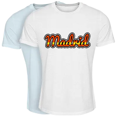 MADRID logo effect. Colorful text effects in various flavors. Customize your own text here: https://www.textgiraffe.com/logos/madrid/