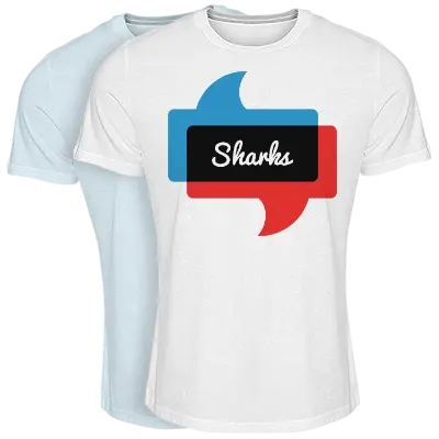 SHARKS logo effect. Colorful text effects in various flavors. Customize your own text here: https://www.textgiraffe.com/logos/sharks/