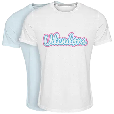 UDENDØRS logo effect. Colorful text effects in various flavors. Customize your own text here: https://www.textgiraffe.com/logos/outdoors/