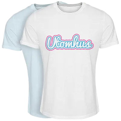 UTOMHUS logo effect. Colorful text effects in various flavors. Customize your own text here: https://www.textgiraffe.com/logos/outdoors/