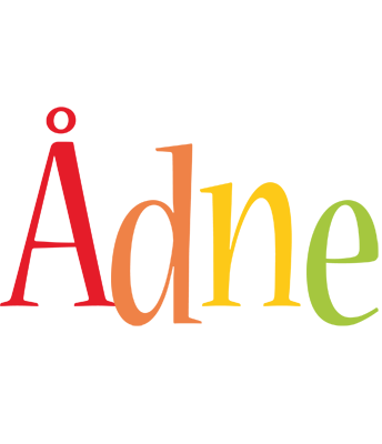 Ådne birthday logo