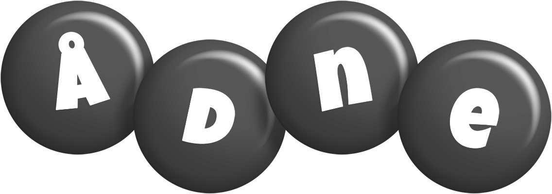 Ådne candy-black logo